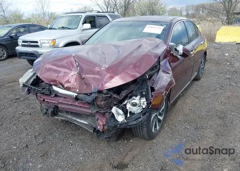 2016 Honda Accord Ex-L from USA, damaged, VIN 1HGCR2F85GA072829